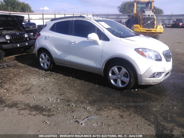 KL4CJBSB5GB547049 - 2016 BUICK ENCORE CONVENIENCE Սպիտակ լուսանկար 1