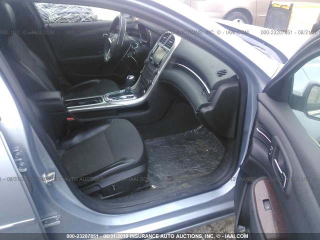 1G11C5SA7DU137684 - 2013 CHEVROLET MALIBU 1LT Light Blue photo 5