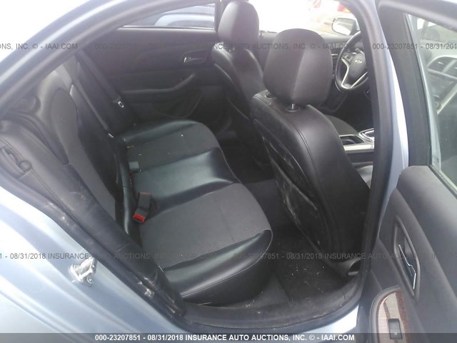 1G11C5SA7DU137684 - 2013 CHEVROLET MALIBU 1LT Light Blue photo 8