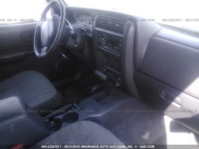 1J4FF68S9XL668156 - 1999 JEEP CHEROKEE SPORT/CLASSIC მწვანე ფოტო 5