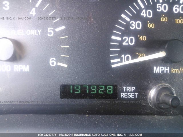 1J4FF68S9XL668156 - 1999 JEEP CHEROKEE SPORT/CLASSIC მწვანე ფოტო 7