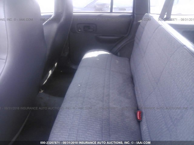 1J4FF68S9XL668156 - 1999 JEEP CHEROKEE SPORT/CLASSIC მწვანე ფოტო 8