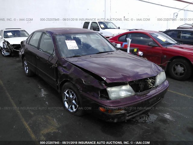 4T1BF12B0TU095518 - 1996 TOYOTA AVALON XL/XLS RED photo 6