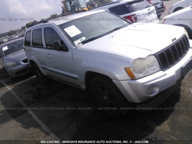 1J8GR48K57C645018 - 2007 JEEP GRAND CHEROKEE LAREDO/COLUMBIA/FREEDOM ვერცხლისფერი ფოტო 1