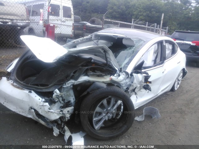 5YJ3E1EA4JF013780 - 2018 TESLA MODEL 3 თეთრი ფოტო 6