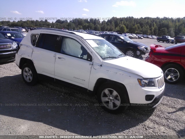 1C4NJCEA6GD773743 - 2016 JEEP COMPASS LATITUDE 白色 照片 1