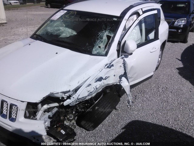 1C4NJCEA6GD773743 - 2016 JEEP COMPASS LATITUDE 白色 照片 6