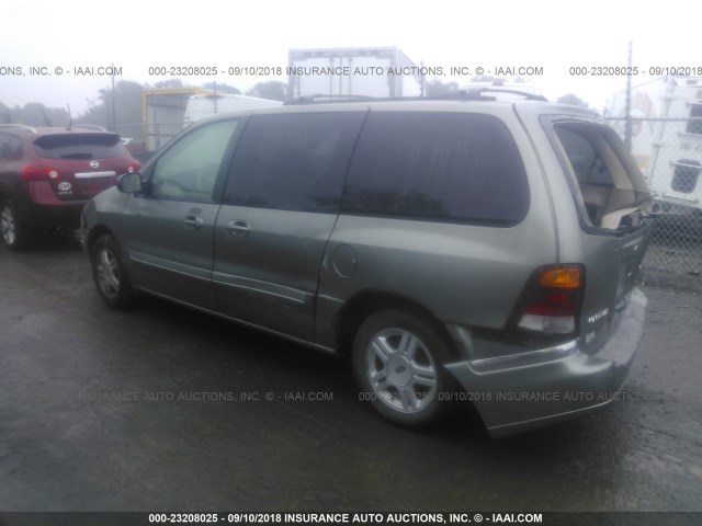 2FMZA52403BA09703 - 2003 FORD WINDSTAR SE GRAY photo 3