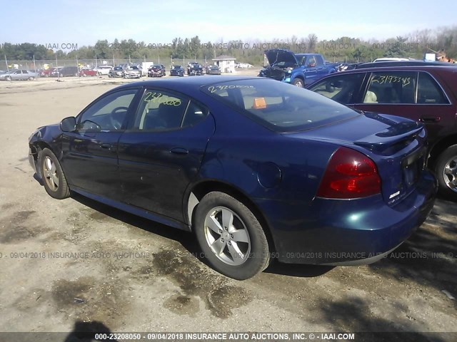 2G2WP552461300347 - 2006 PONTIAC GRAND PRIX BLUE photo 3