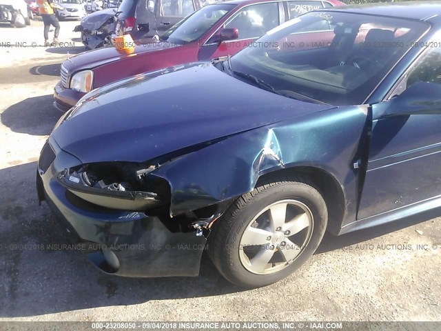 2G2WP552461300347 - 2006 PONTIAC GRAND PRIX BLUE photo 6