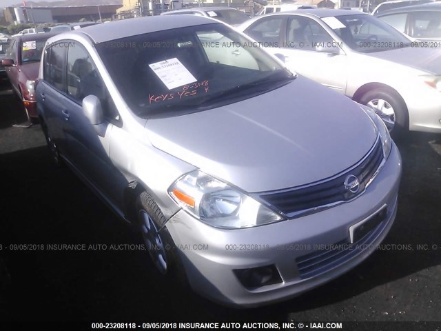 3N1BC1CP2AL388192 - 2010 NISSAN VERSA S/SL SILVER photo 1