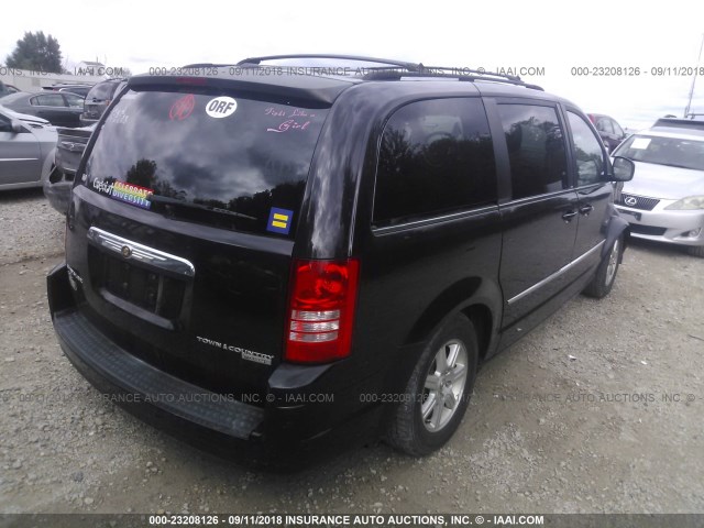 2A4RR8DX5AR321262 - 2010 CHRYSLER TOWN & COUNTRY TOURING PLUS BLACK photo 4