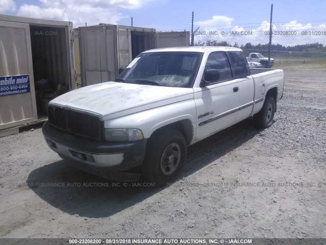 3B7HC12Z2WM259137 - 1998 DODGE RAM 1500 WHITE photo 2