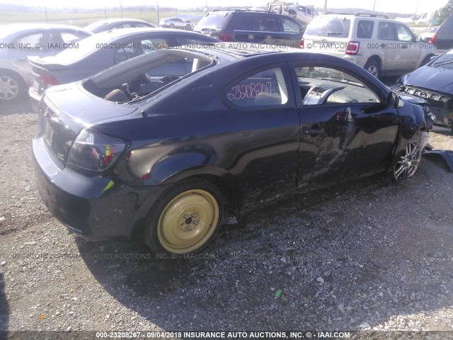 JTKDE177750027899 - 2005 TOYOTA SCION TC 黑色 照片 4
