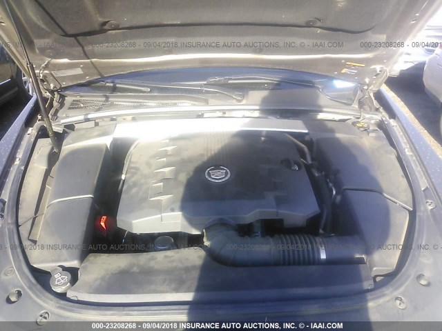 1G6DL5E35C0133062 - 2012 CADILLAC CTS PERFORMANCE COLLECTION Коричневый фото 10