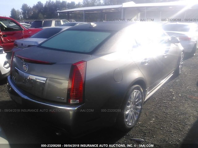 1G6DL5E35C0133062 - 2012 CADILLAC CTS PERFORMANCE COLLECTION TAN photo 4