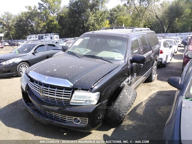 5LMFL28507LJ10397 - 2007 LINCOLN NAVIGATOR L BLACK photo 2