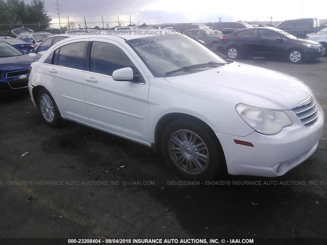 1C3LC56R98N202006 - 2008 CHRYSLER SEBRING TOURING WHITE photo 1