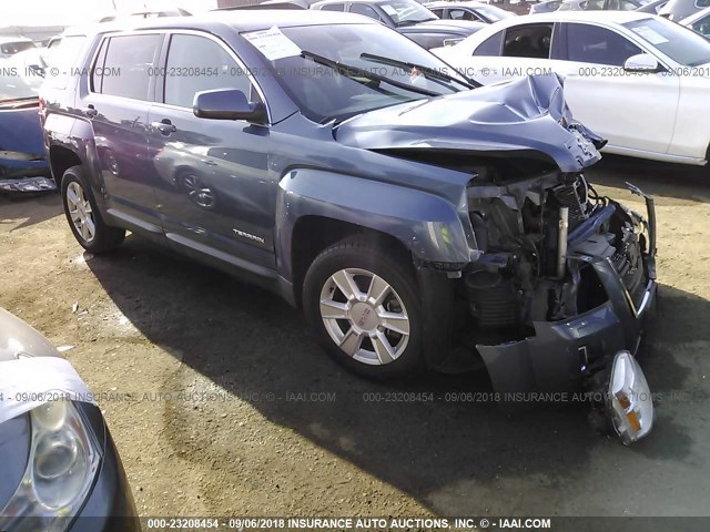 2GKALSEK2C6190921 - 2012 GMC TERRAIN SLE BLUE photo 1