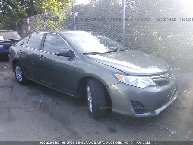 4T4BF1FK9CR190367 - 2012 TOYOTA CAMRY SE/LE/XLE მწვანე ფოტო 1