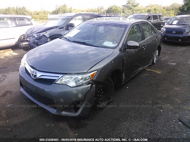 4T4BF1FK9CR190367 - 2012 TOYOTA CAMRY SE/LE/XLE მწვანე ფოტო 2