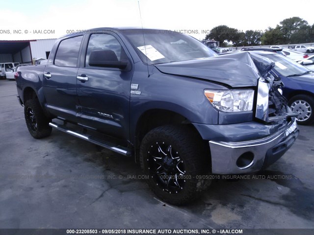 5TBET54127S455798 - 2007 TOYOTA TUNDRA CREWMAX SR5 BLACK photo 1