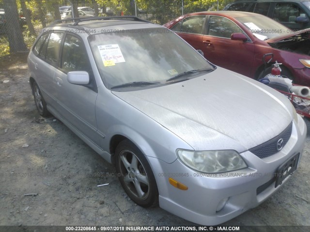 JM1BJ246621523925 - 2002 MAZDA PROTEGE PR5 银色 照片 1