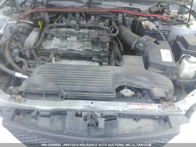 JM1BJ246621523925 - 2002 MAZDA PROTEGE PR5 银色 照片 10
