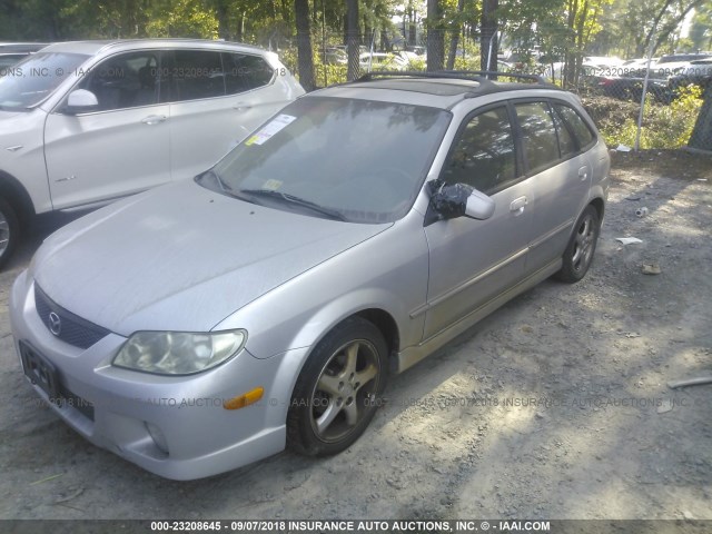 JM1BJ246621523925 - 2002 MAZDA PROTEGE PR5 银色 照片 2