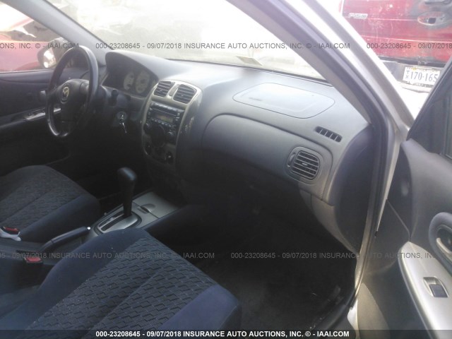 JM1BJ246621523925 - 2002 MAZDA PROTEGE PR5 银色 照片 5