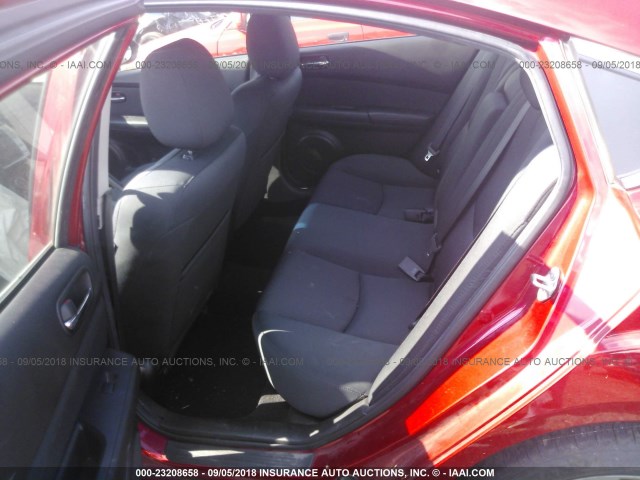 1YVHZ8DH4D5M00637 - 2013 MAZDA 6 TOURING RED photo 8