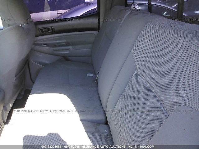 3TMLU4EN8AM041553 - 2010 TOYOTA TACOMA DOUBLE CAB წითელი ფოტო 8