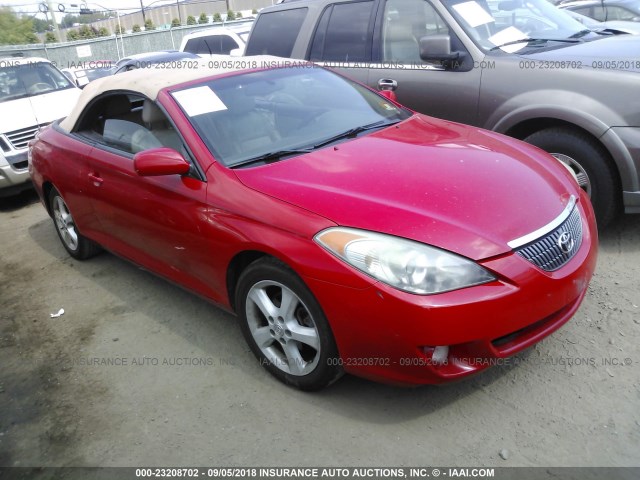 4T1FA38P14U035554 - 2004 TOYOTA CAMRY SOLARA SE/SLE წითელი ფოტო 1