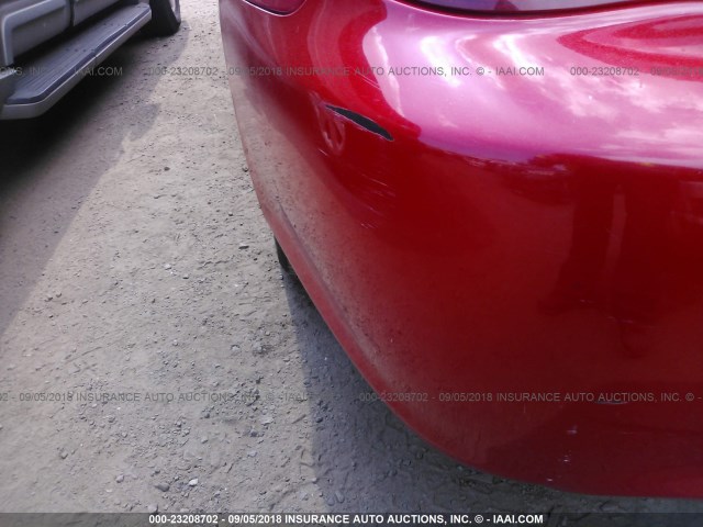 4T1FA38P14U035554 - 2004 TOYOTA CAMRY SOLARA SE/SLE წითელი ფოტო 6