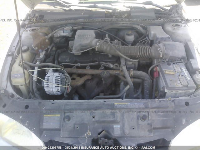 1G1JC524527281255 - 2002 CHEVROLET CAVALIER CNG SILVER photo 10