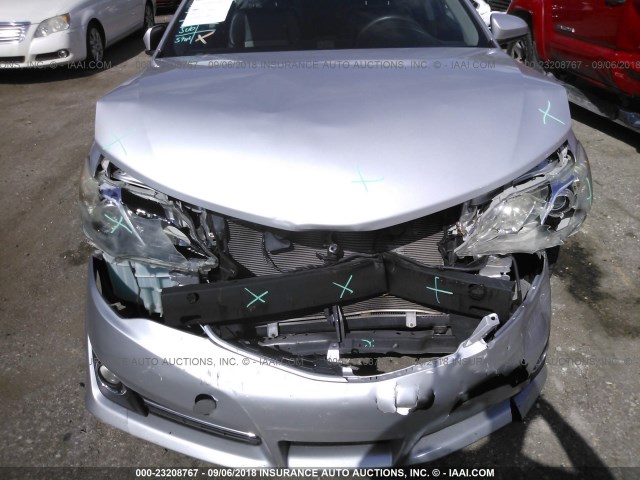 4T1BF1FK4CU168870 - 2012 TOYOTA CAMRY SE/LE/XLE 银色 照片 6