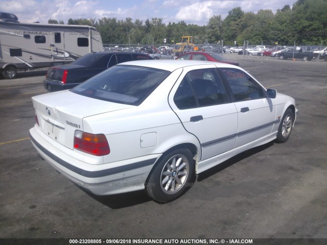 WBACD4321VAV49937 - 1997 BMW 328 I AUTOMATIC WHITE photo 4