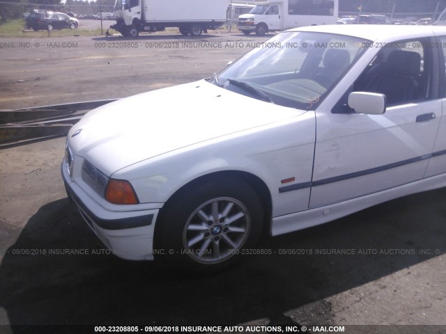 WBACD4321VAV49937 - 1997 BMW 328 I AUTOMATIC WHITE photo 6