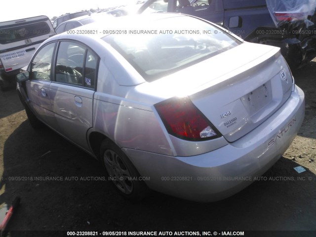 1G8AJ52F35Z124843 - 2005 SATURN ION LEVEL 2 银色 照片 3