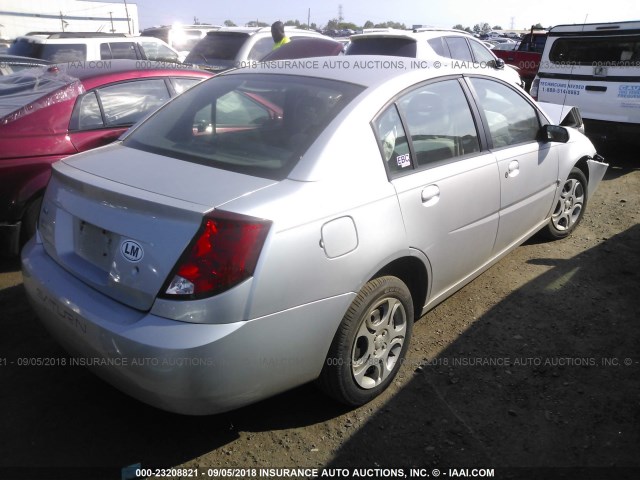 1G8AJ52F35Z124843 - 2005 SATURN ION LEVEL 2 银色 照片 4