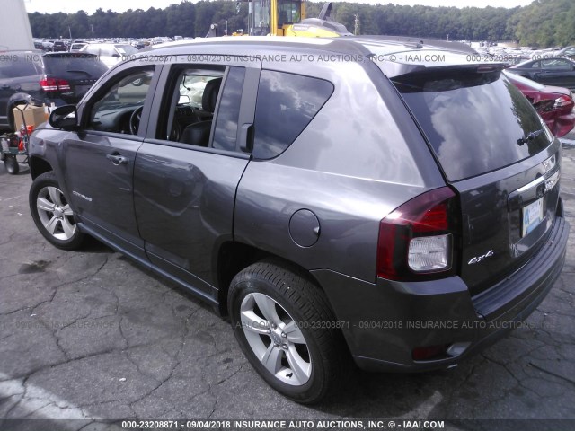 1C4NJDEB6GD714478 - 2016 JEEP COMPASS LATITUDE 灰色 照片 3