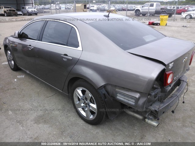 1G1ZC5EB5AF107655 - 2010 CHEVROLET MALIBU 1LT ყავისფერი ფოტო 3