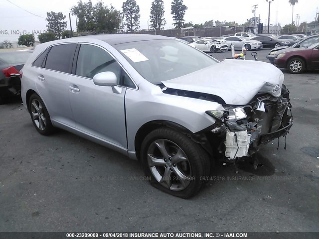 4T3ZK3BB6AU022809 - 2010 TOYOTA VENZA SILVER photo 1