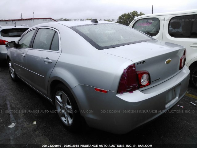 1G1ZB5E04CF182383 - 2012 CHEVROLET MALIBU LS Gümüş foto 3