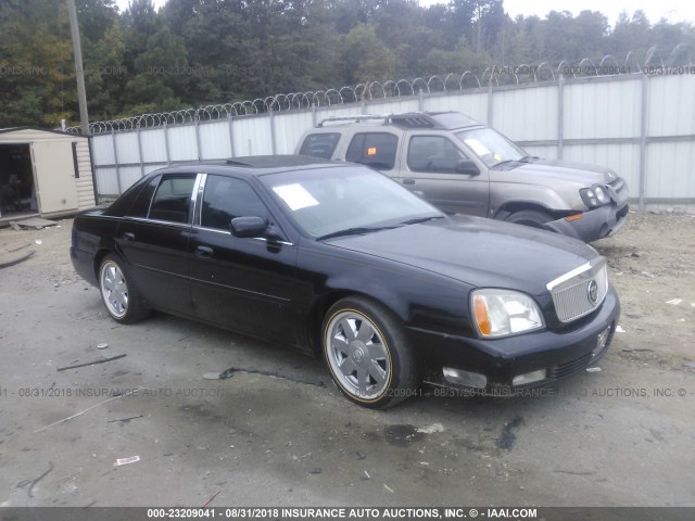 1G6KF57995U241437 - 2005 CADILLAC DEVILLE DTS BLACK photo 1