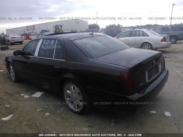 1G6KF57995U241437 - 2005 CADILLAC DEVILLE DTS BLACK photo 3