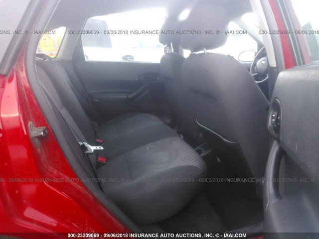 1FAHP37N47W326740 - 2007 FORD FOCUS ZX5/S/SE/SES 红色 照片 8