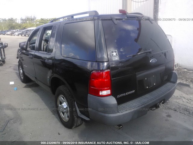 1FMZU62K04UA51313 - 2004 FORD EXPLORER XLS/XLS SPORT BLACK photo 3