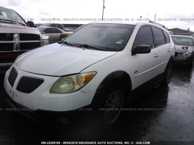 5Y2SL65896Z441633 - 2006 PONTIAC VIBE WHITE photo 2