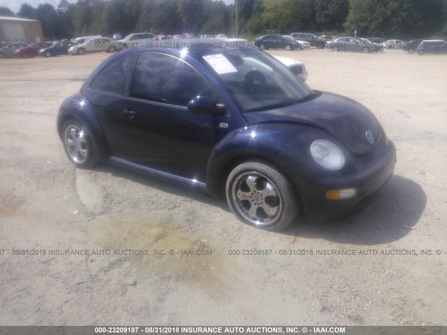 3VWDD21C52M415726 - 2002 VOLKSWAGEN NEW BEETLE GLX 蓝色 照片 1